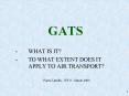 GATS PowerPoint PPT Presentation