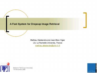 Madonne Talk Tours University