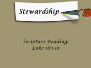 Stewardship