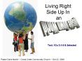 Living Right Side Up In an PowerPoint PPT Presentation