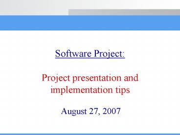 presentation player overlay
