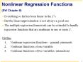 Nonlinear Regression Functions SW Chapter 8 PowerPoint PPT Presentation