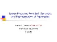 Lparse%20Programs%20Revisited:%20Semantics%20and%20Representation%20of%20Aggregates