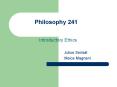 Philosophy 241 PowerPoint PPT Presentation