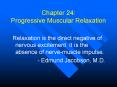 Chapter 24: Progressive Muscular Relaxation PowerPoint PPT Presentation