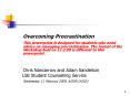 Overcoming Procrastination PowerPoint PPT Presentation