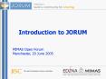 Introduction to JORUM PowerPoint PPT Presentation