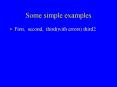 Some simple examples PowerPoint PPT Presentation