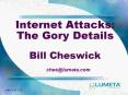 Internet Attacks: The Gory Details Bill Cheswick PowerPoint PPT Presentation