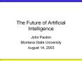 The Future of Artificial Intelligence PowerPoint PPT Presentation