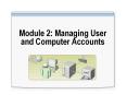 Module%202:%20Managing%20User%20and%20Computer%20Accounts PowerPoint PPT Presentation