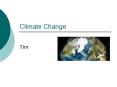 Climate Change PowerPoint PPT Presentation