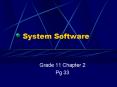 System Software PowerPoint PPT Presentation