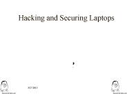 Hacking and Securing Laptops