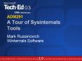 ADM291 A Tour of Sysinternals Tools PowerPoint PPT Presentation