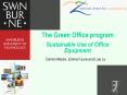 The Green Office program PowerPoint PPT Presentation