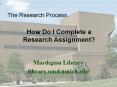 The Research Process: PowerPoint PPT Presentation