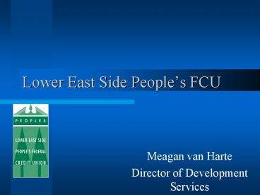 Lower East Side People