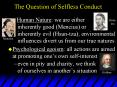 The Question of Selfless Conduct PowerPoint PPT Presentation