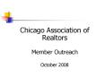 Chicago Association of Realtors PowerPoint PPT Presentation