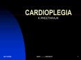 CARDIOPLEGIA PowerPoint PPT Presentation