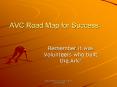 AVC Road Map for Success PowerPoint PPT Presentation