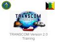 TRANSCOM2000 Training Workshop PowerPoint PPT Presentation