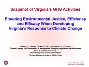 Snapshot of Virginia