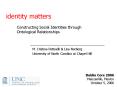 identity matters PowerPoint PPT Presentation
