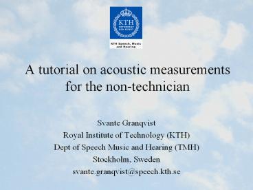 A%20tutorial%20on%20acoustic%20measurements%20for%20the%20non-technician