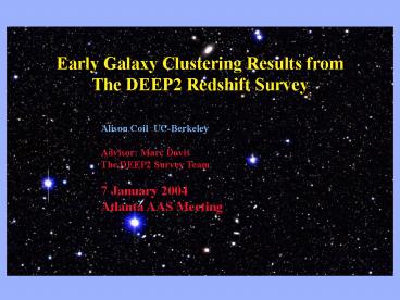 Early Galaxy Clustering Results from The DEEP2 Redshift Survey