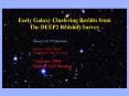 Early Galaxy Clustering Results from The DEEP2 Redshift Survey PowerPoint PPT Presentation