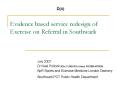 Evidence based service redesign of Exercise on Referral in Southwark PowerPoint PPT Presentation