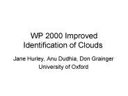 WP 2000 Improved Identification of Clouds