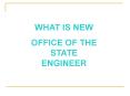 WHATS NEW IN THE STATE ENGINEER PowerPoint PPT Presentation
