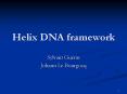 Helix DNA framework PowerPoint PPT Presentation