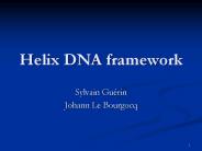 Helix DNA framework