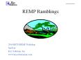 REMP Ramblings PowerPoint PPT Presentation