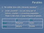 Parables