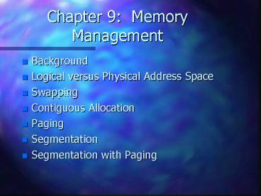 presentation player overlay