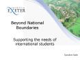 Beyond National Boundaries PowerPoint PPT Presentation