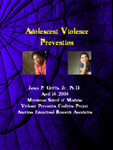 Adolescent Violence Prevention