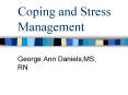 Coping and Stress Management PowerPoint PPT Presentation