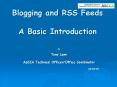 Blogging and RSS Feeds A Basic Introduction PowerPoint PPT Presentation