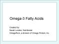 Omega-3 Fatty Acids PowerPoint PPT Presentation