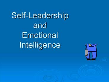 SelfLeadership and Emotional Intelligence