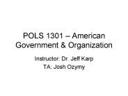 POLS 1301 