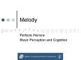 Melody PowerPoint PPT Presentation
