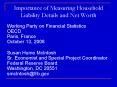 Importance of Measuring Household Liability Details and Net Worth PowerPoint PPT Presentation