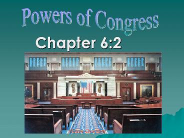 Powers of Congress
